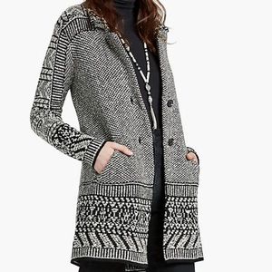 Lucky Brand Knit Sweater Jacket